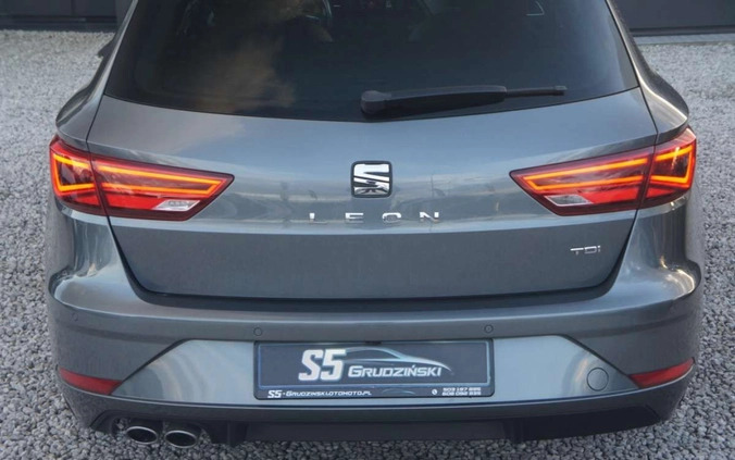 Seat Leon cena 42900 przebieg: 224000, rok produkcji 2017 z Międzyzdroje małe 466